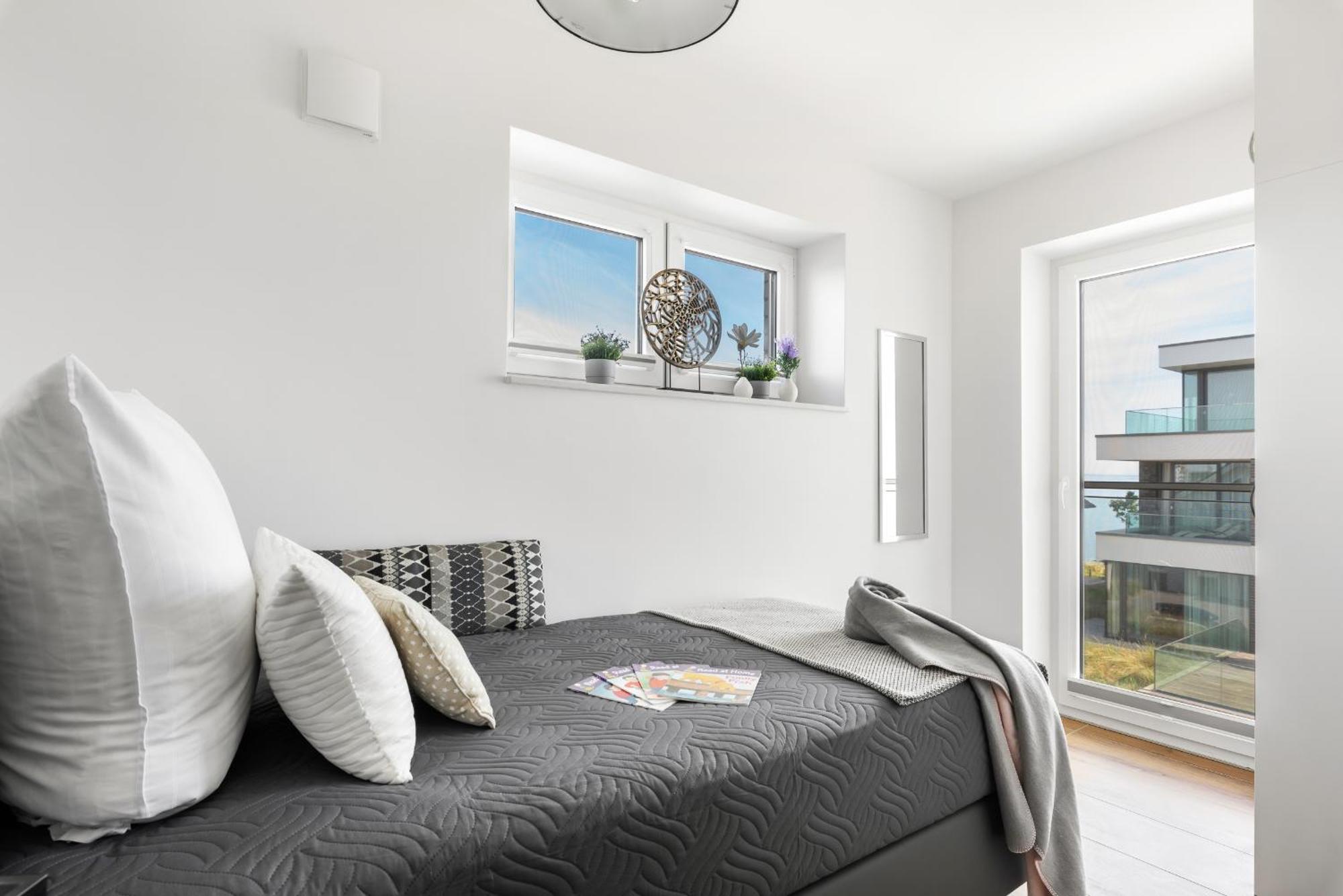 Brise- Direkt Am Wasser, Hafenblick, Fahrstuhl, Sauna, Ueberdachter Balkon Olpenitz Eksteriør bilde