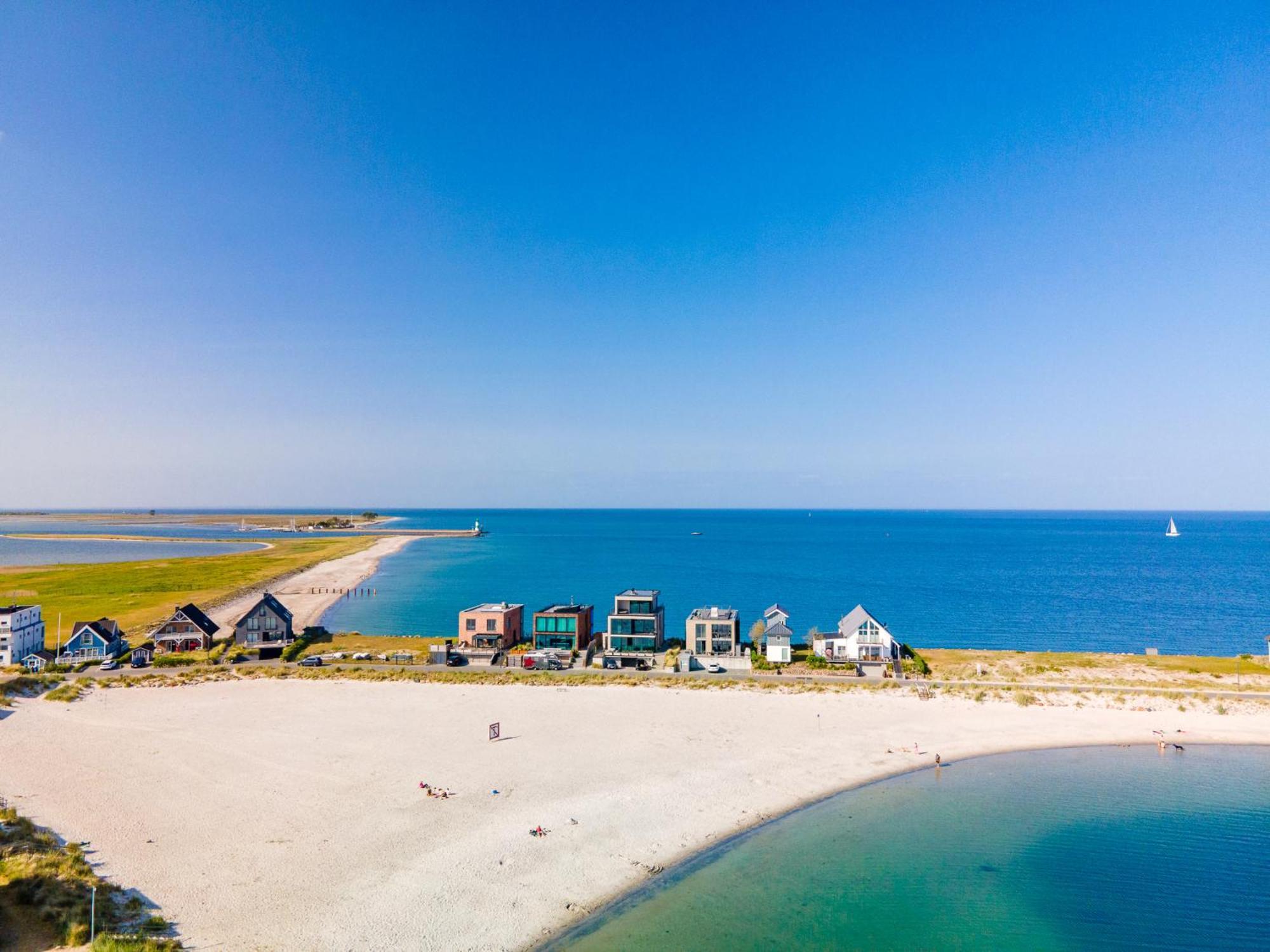 Brise- Direkt Am Wasser, Hafenblick, Fahrstuhl, Sauna, Ueberdachter Balkon Olpenitz Eksteriør bilde