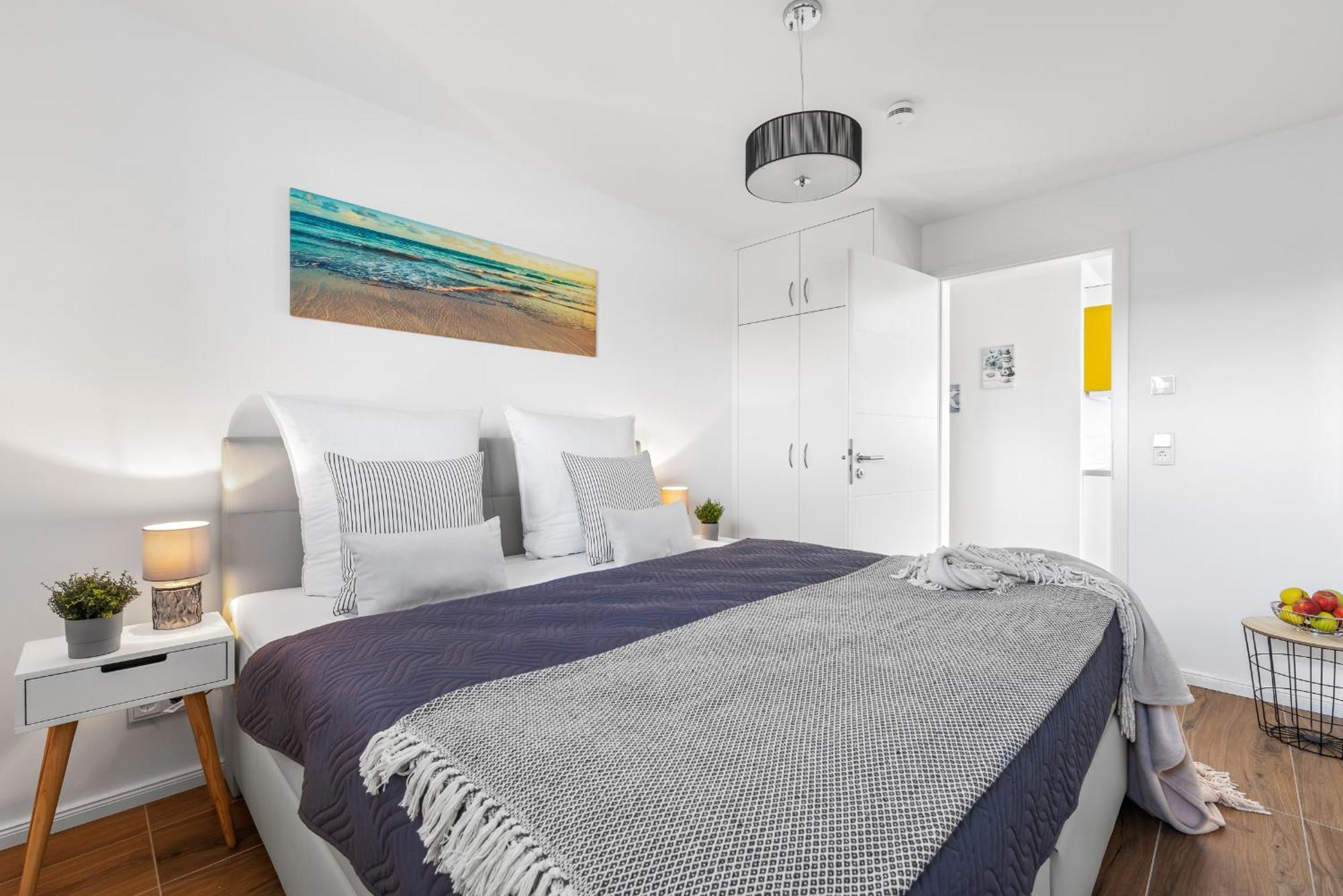 Brise- Direkt Am Wasser, Hafenblick, Fahrstuhl, Sauna, Ueberdachter Balkon Olpenitz Eksteriør bilde