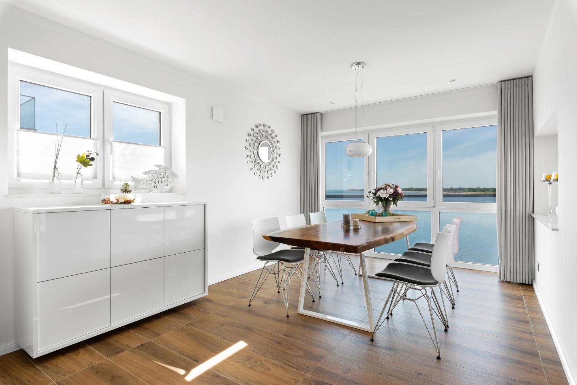 Brise- Direkt Am Wasser, Hafenblick, Fahrstuhl, Sauna, Ueberdachter Balkon Olpenitz Eksteriør bilde